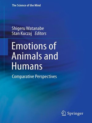 cover image of Emotions of Animals and Humans